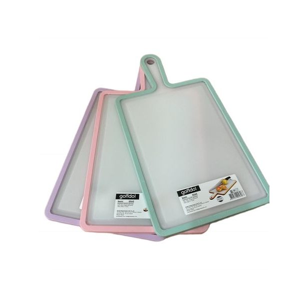 prkénko 36,5x19x0,7cm s ručkou, protiskl., plast