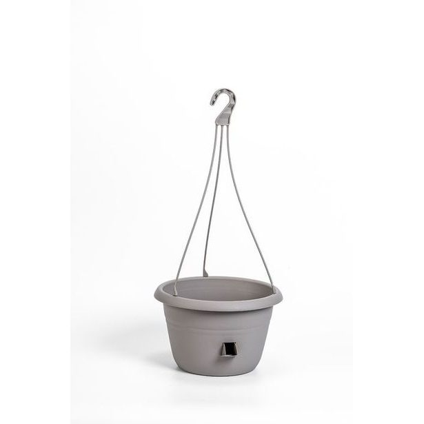 žardinka d30cm TAUPE SIESTA plast.závěs, samoz.