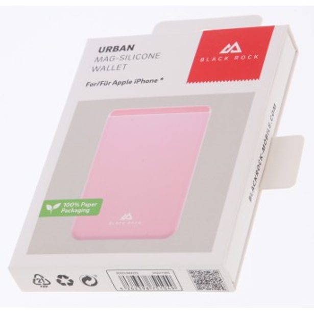 Black Rock Urban Mag Wallet, pouzdro na karty, univerzální, magnetické, světle růžové