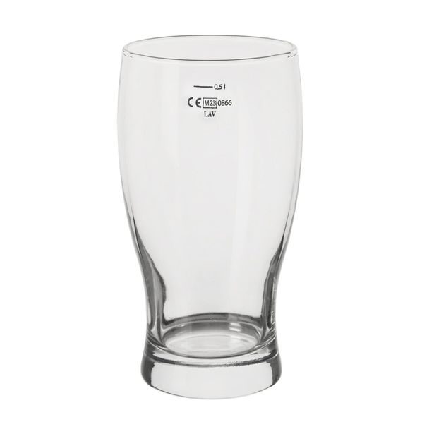 Sklenice na pivo 0,58 l cejch 0,5 l 6 ks