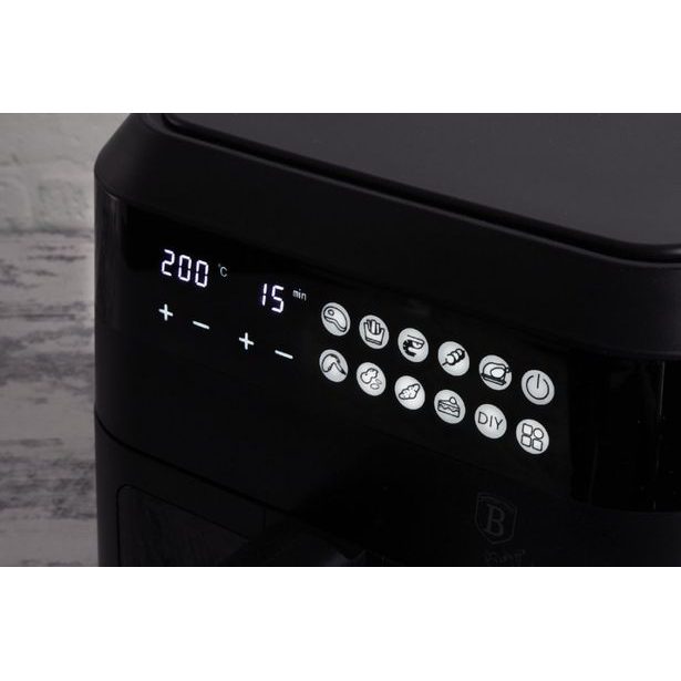 BERLINGERHAUS Horkovzdušná fritéza 6,3 l Black Rose Collection BH-9446