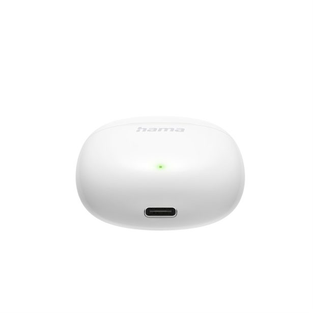 Hama Bluetooth sluchátka Action One, pecky, bílá