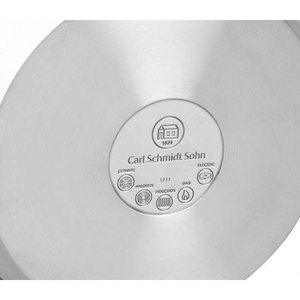 CS SOLINGEN Kastrol s poklicí nerezová ocel 1 l / pr. 16 x 7,5 cm PRO-X CS-043117