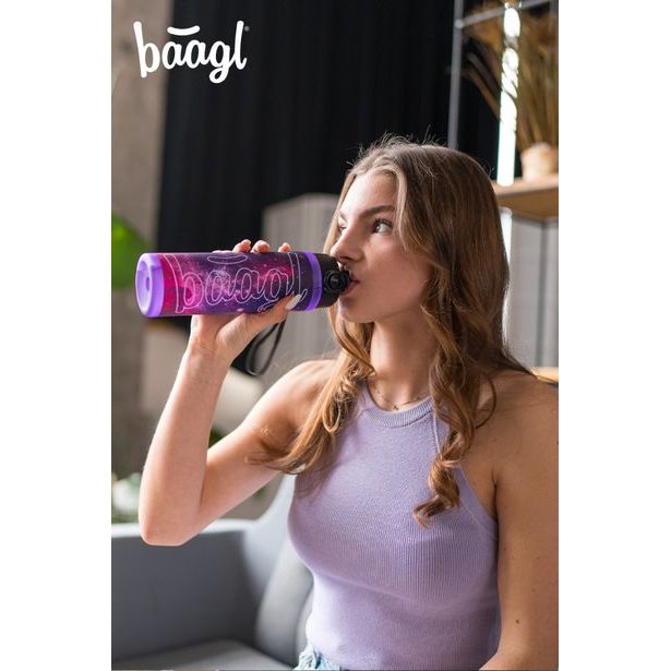 BAAGL Tritanová láhev na pití Galaxy, 700 ml