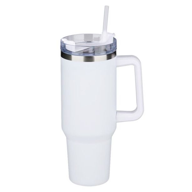 ALPINA Termohrnek dvoustěnný z nerezové oceli 1,2 l bílá ED-227090bila