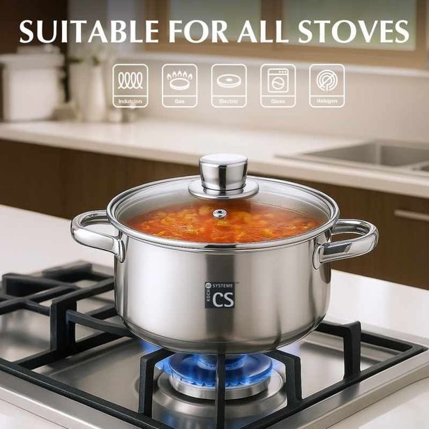 CS SOLINGEN Sada nádobí nerez Belm 7 ks CS-054953