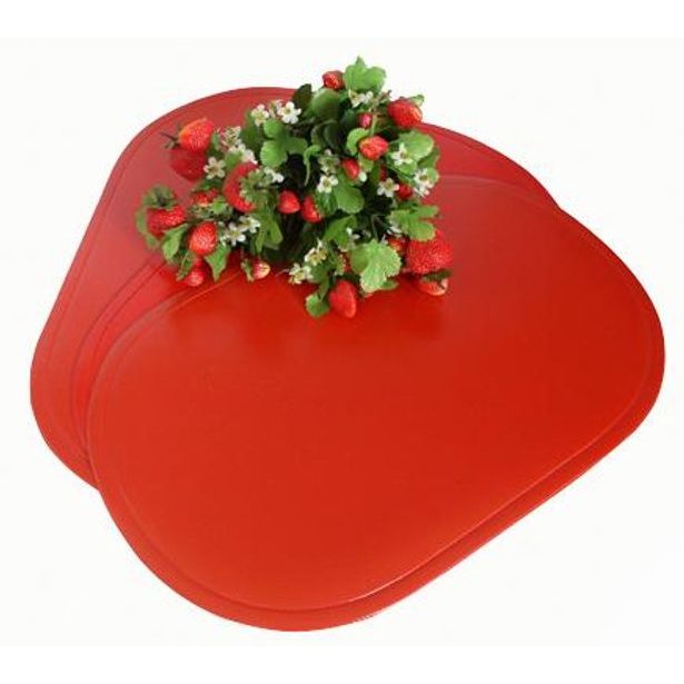 TORO Prostírání ovál červené, 29 x 44 cm_hamashop