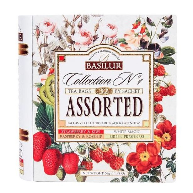 Basilur ČAJ AROMATIZOVANÝ 32 SÁČKŮ/56G - DÁRKOVÁ KNIHA_hamashop