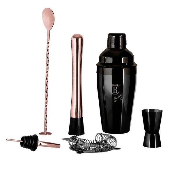 BERLINGERHAUS Barmanská sada 6 ks Black Rose Collection BH-8545