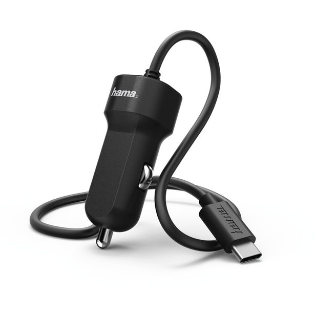 Hama nabíječka do vozidla s kabelem, USB typ C (USB-C), 3 A, krabička Prime