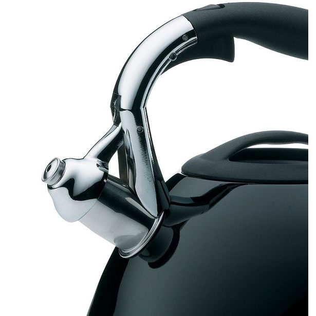 KELA Konvice pískací VARUS nerez 3 l černá KL-11656