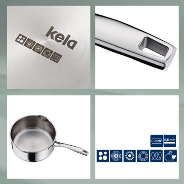 KELA Sada rendlíků nerez 18/10 Flavoria sada 3 ks KL-10200