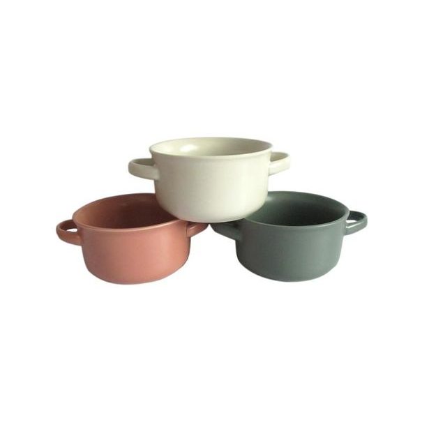 TORO MISKA NA POLÉVKU 540ML, KERAMIKA MIX 3 BAREV_hamashop