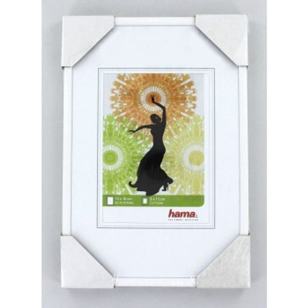 Hama rámeček plastový MADRID, bílý, 13x18cm