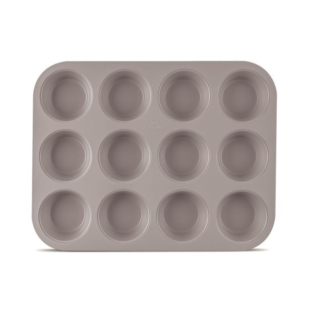 BERLINGERHAUS Forma na muffiny s nepřilnavým povrchem 12 ks Taupe Collection BH-7947