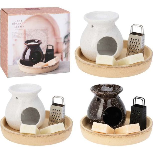 HOMESTYLING Aroma lampa dárkový set bílá KO-CC5752700bila