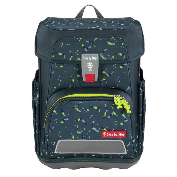 Školní aktovka Step by Step CLOUD, Bagger Rocco - 5 dílný set, AGR certifikát