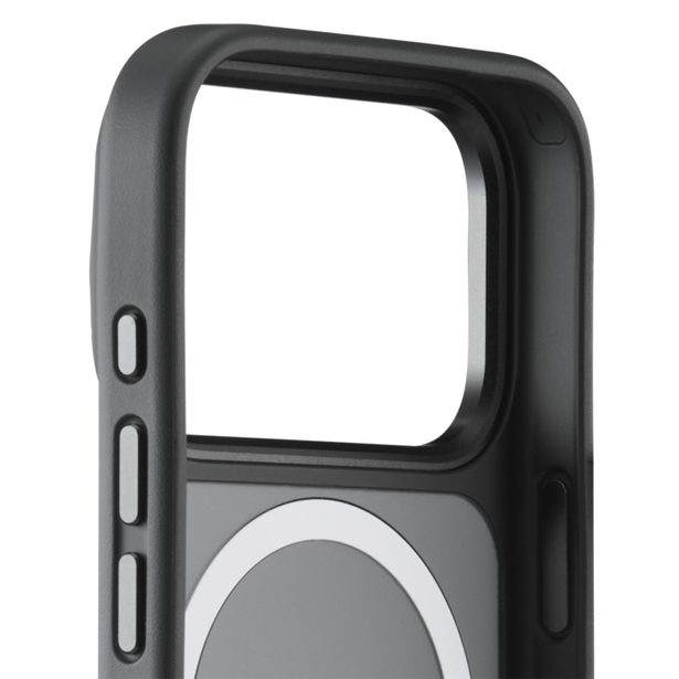 Black Rock Hybrid Case, kryt pro Apple iPhone 17 Pro, magnetický, matný, poloprůhledný černý