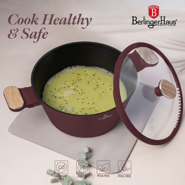 BERLINGERHAUS Sada nádobí s titanovým povrchem 10 ks Leonardo Nordic Collection BH-8305