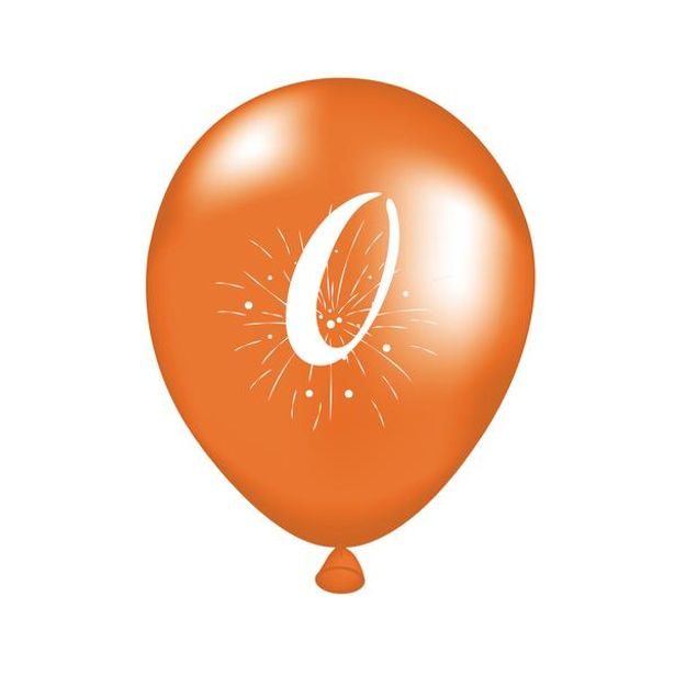 TORO BALÓNKY 5KS, POTISK, ČÍSLICE 0_hamashop