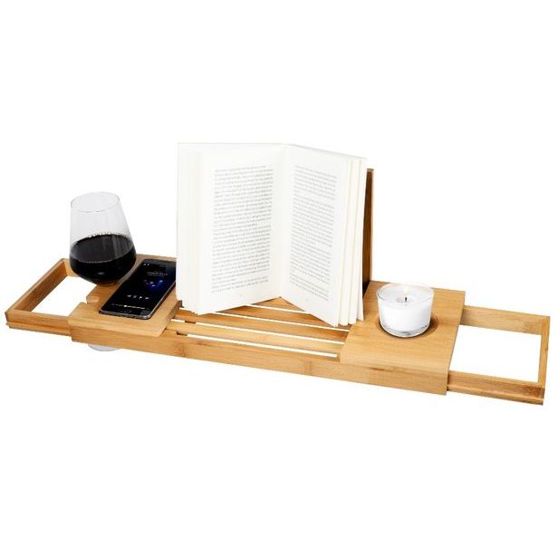 EDCO Podnos na vanu nastavitelný bambus ED-217830