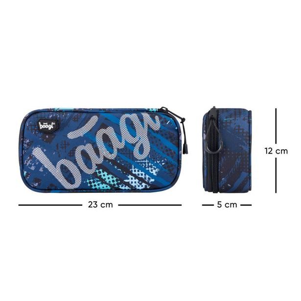 BAAGL Penál etue Skate Struktury Baagl