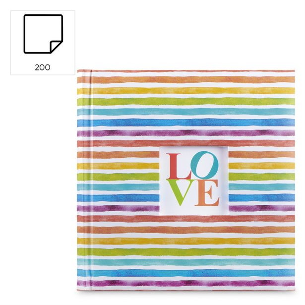 Hama album memo RAINBOW I 10x15/200, popisové pole