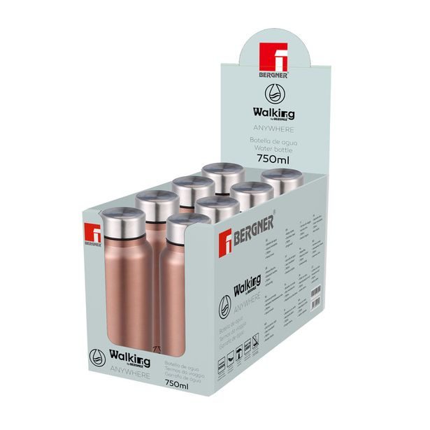 BERGNER Termoska lahev nerezová ocel 0,75 l rosegold BG-37526-MPK
