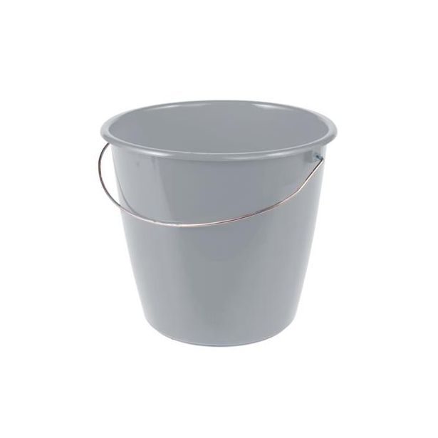 Keeeper KBELÍK 5L S KOVOVOU RUKOJETÍ, ŠEDÁ_hamashop