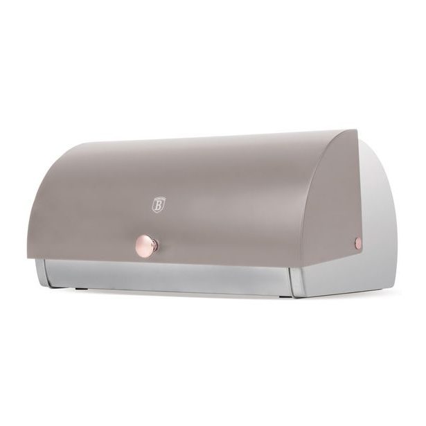 BERLINGERHAUS Chlebník a sada dóz na potraviny 4 ks Taupe Collection BH-6834