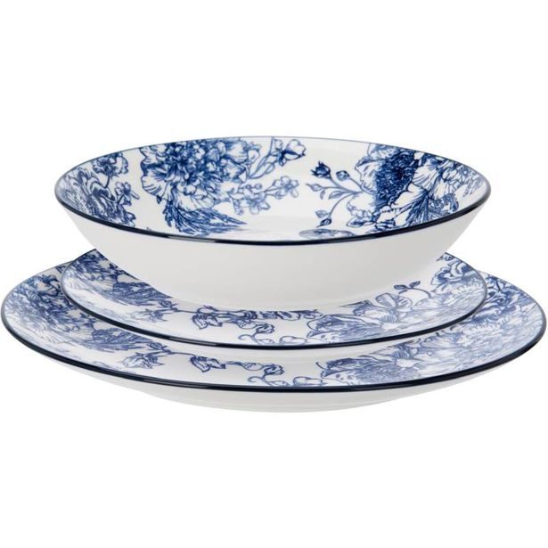 SIAKI Jídelní sada porcelánová 18 ks KO-Q04000110