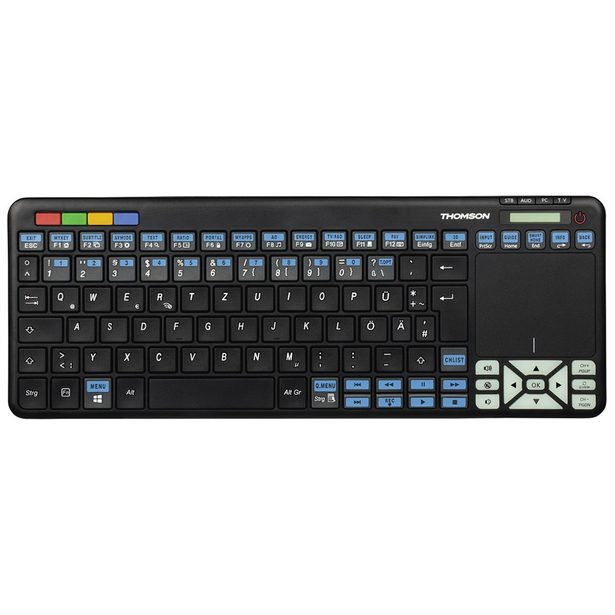 Thomson ROC3506 !DE layout! bezdrátová klávesnice s TV ovladačem pro LG - ROZBALENÉ