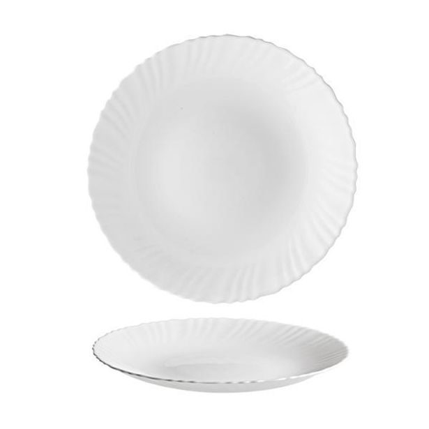 TORO TALÍŘ JÍDELNÍ "TITAN", OPÁLOVÉ SKLO 24CM_hamashop