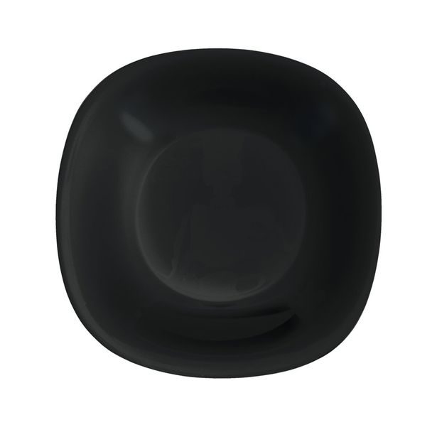 Hluboký talíř LUNA black 21,5x21,5 cm