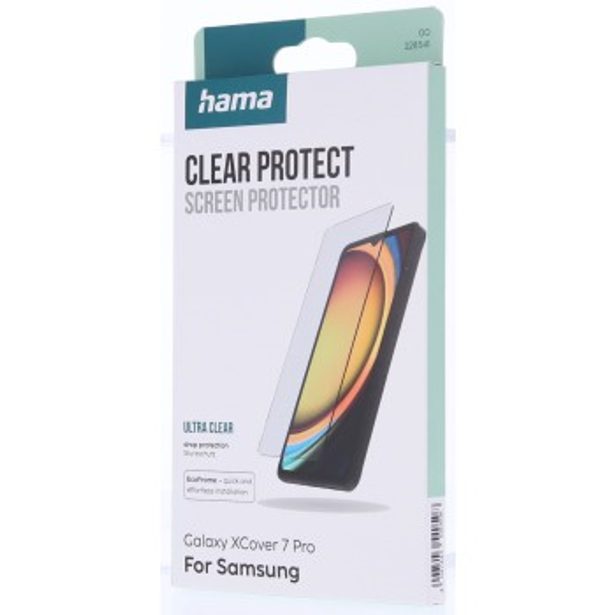 Hama Clear Protect, ochranné sklo na displej pro Samsung Galaxy XCover 7 Pro