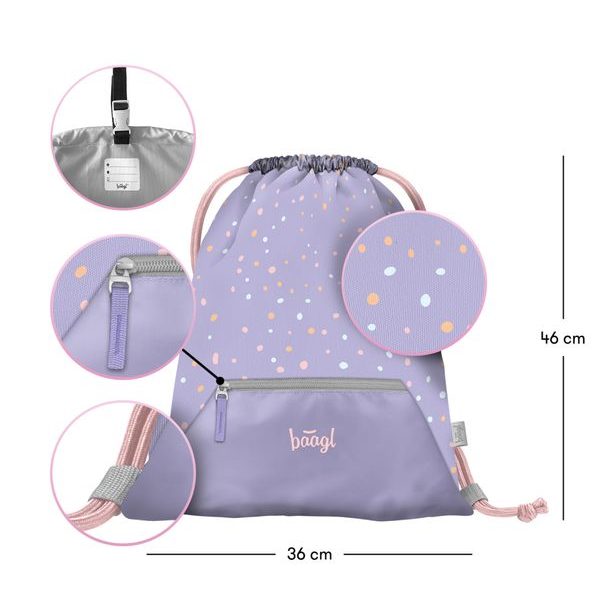 BAAGL Sáček s kapsou Mazlíčci