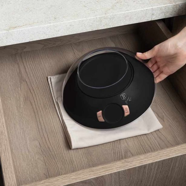 BERLINGERHAUS Váha kuchyňská s miskou Black Rose Collection BH-9620