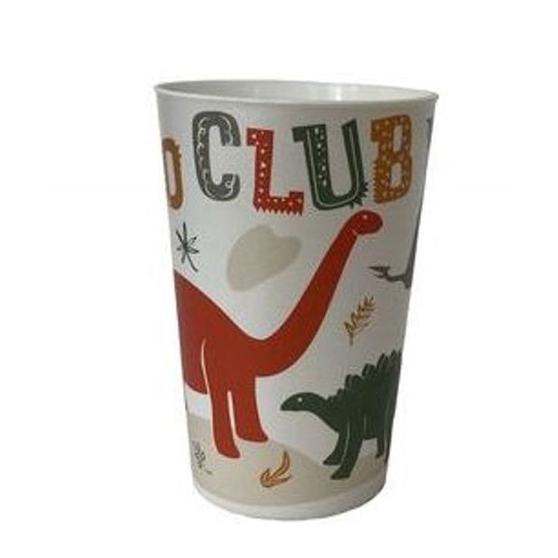 kelímek 0,34l DINO CLUB, oranž, plast