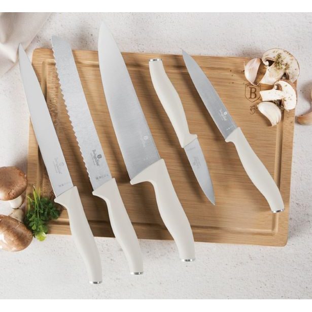 BERLINGERHAUS Sada nožů s prkénkem 6 ks Sahara Collection BH-2966