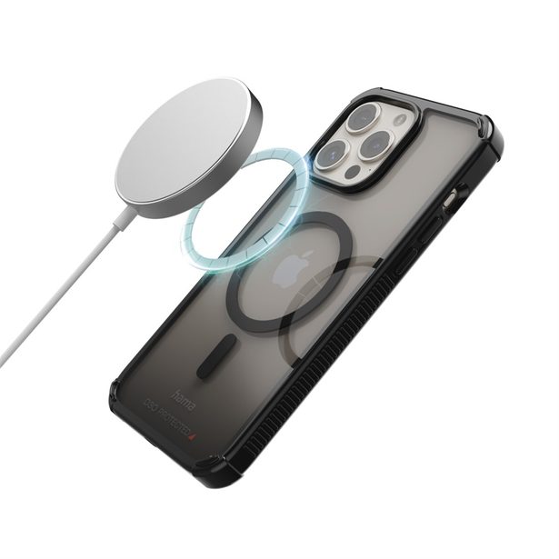 Hama Extreme Protect, kryt pro Apple iPhone 16 Pro Max, magnetický, D3O®, černý