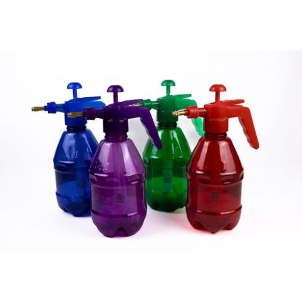 rozprašovač 1,5l tlakový 2barvy transp.