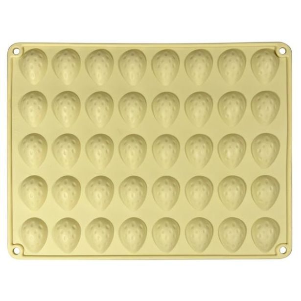 TORO FORMA SILIKONOVÁ OŘECH 40KS KRÉMOVÁ 33,5X25,8X1,3C_hamashop