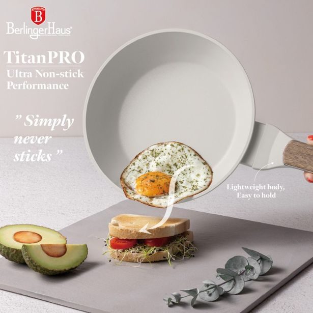 BERLINGERHAUS Sada pánví s titanovým povrchem 4 ks Sahara Nordic Collection BH-8323