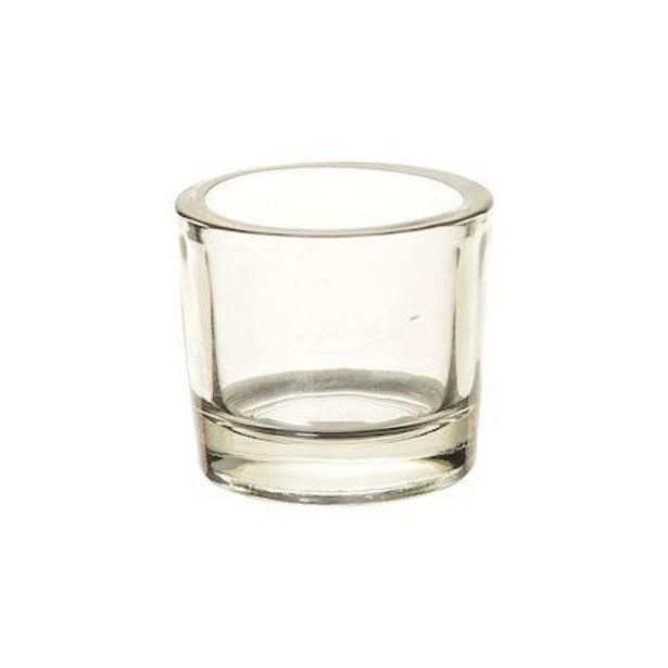 DUIF SVÍCEN NA ČAJOVOU SVÍČKU "ESPEN" 6,5X6CM ČIRÁ_hamashop