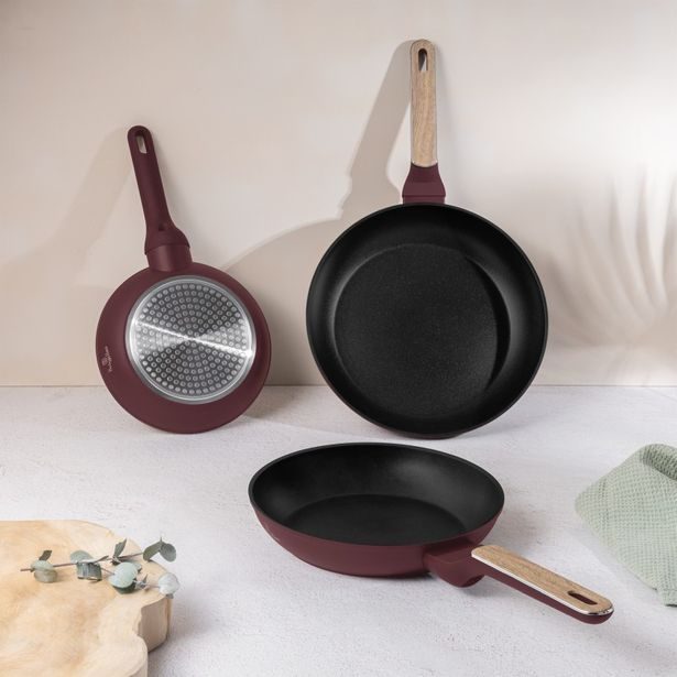 BERLINGERHAUS Sada pánví s titanovým povrchem 3 ks Leonardo Nordic Collection BH-8303