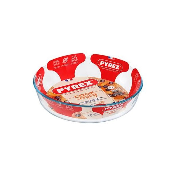 Pyrex FORMA NA KOLÁČ SKLENĚNÁ PYREX 2 L, 26 CM_hamashop