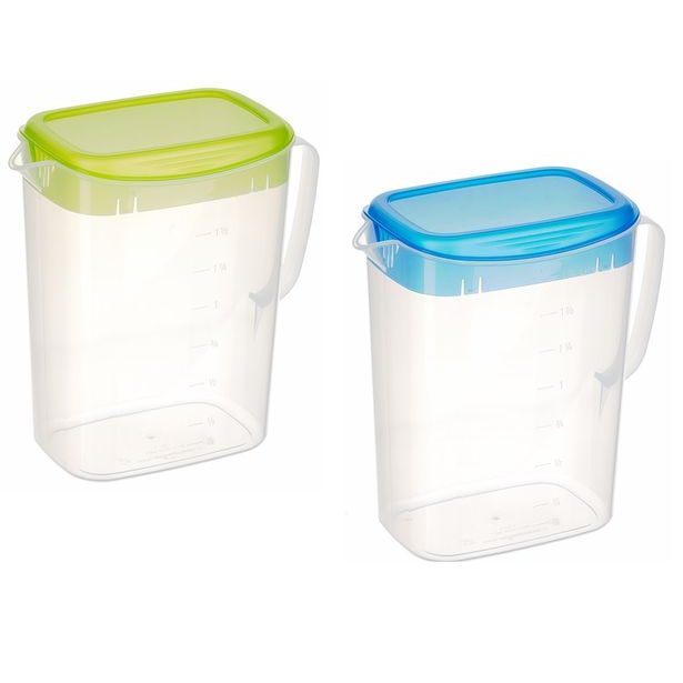 džbán 1,75l s víkem, 20x10,2x19,7cm, plast