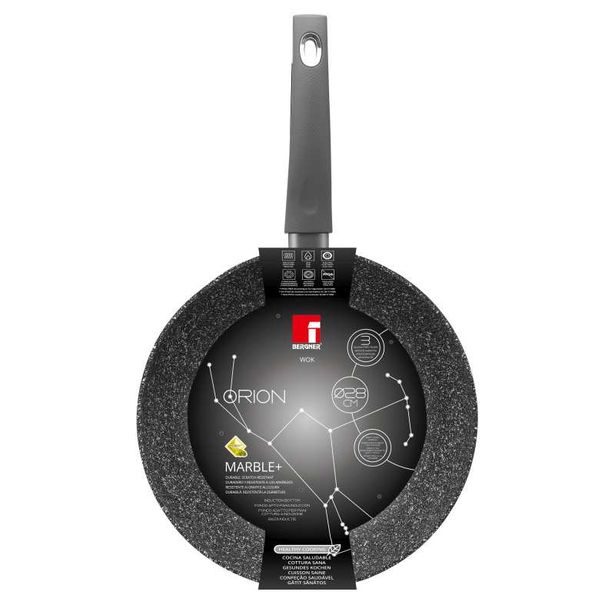 BERGNER Wok s nepřilnavým povrchem 28 cm Orion BG-8521-MBG