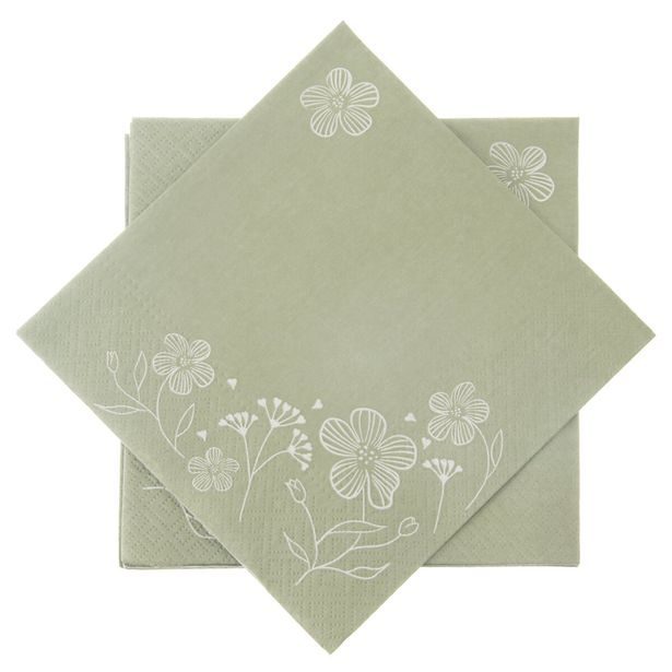 Servírovací ubrousky GREENISH