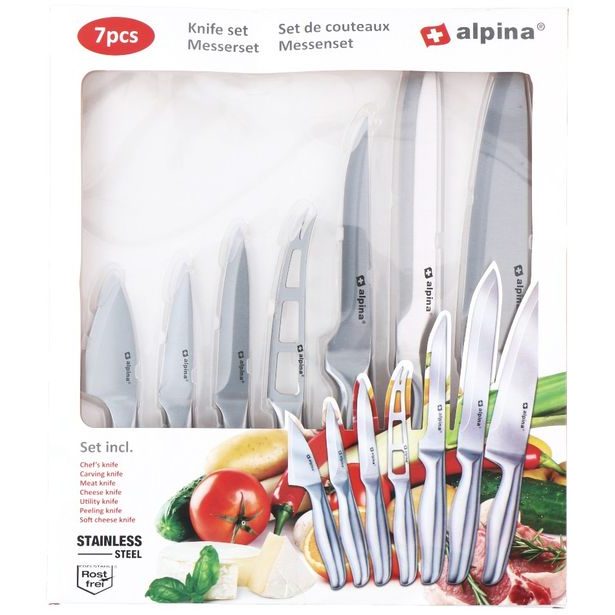 ALPINA Sada nožů nerez ocel 7 ks ED-226842